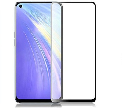 Express Buy Edge To Edge Tempered Glass for Realme 6i(Pack of 1)