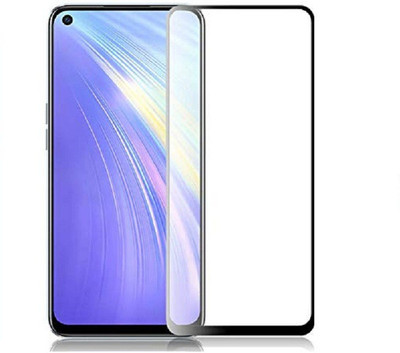 Express Buy Edge To Edge Tempered Glass for Realme 6i(Pack of 1)