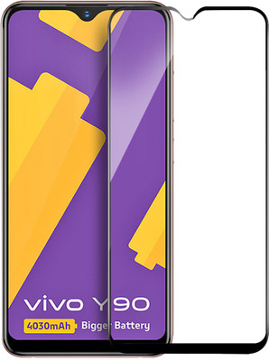 Flipkart SmartBuy Edge To Edge Tempered Glass for Vivo Y90(Pack of 1)