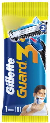 Gillette Guard 3 shaving razor, Men & Women(Pack of 10)