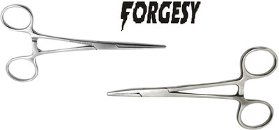 Forgesy Artery Forcep 6', Mosquito Artery Forcep 5.5'(Set of 2) Utility Forceps