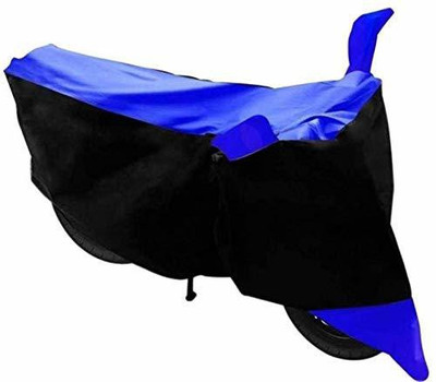 VTF Two Wheeler Cover for Hero(Passion Xpro, Blue, Black)