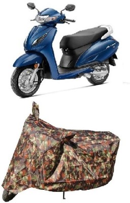 nevlox Waterproof Two Wheeler Cover for Honda(Activa 6G, Multicolor)