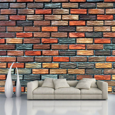 TheBlackstone Architecture Multicolor Wallpaper(127 cm x 40 cm, Pack of 5)