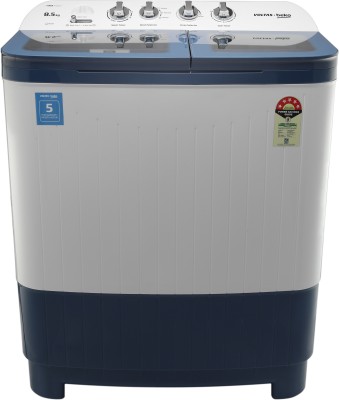Voltas Beko 8.5 kg Semi Automatic Top Load White, Blue(Sky Blue)   Washing Machine  (Voltas Beko)