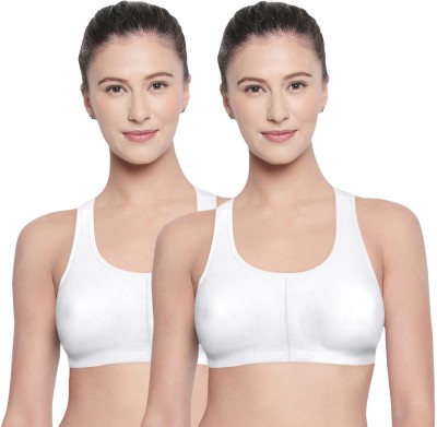 BodyCare Fashion Women Sports Heavily Padded Bra(White, White)