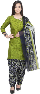 Kkrish Cotton Blend Printed Salwar Suit Material
