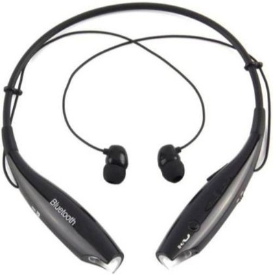 ROAR QTX_639H__ HBS 730 Neck band Bluetooth Headset Bluetooth(Black, On the Ear)