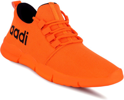Aadi Running Shoes For Men(Orange, Black)