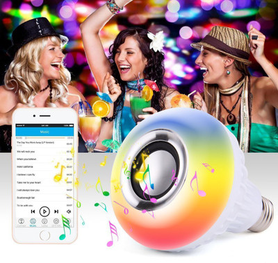 ASTOUND Speaker Bulb Music Playing Light changing Lamp Smart Bulb