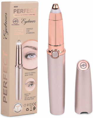 PEACHBERRY Portable Electric Hair Remover Trimmer Epilator Razor Shaver For Legs Underarm Armpit Arms Bikini Line with Washable Blade Head Cordless Rechargeable Runtime: 120 min Trimmer for Women(Rose Gold)