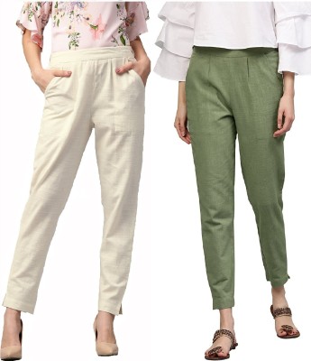 IRK Fashion Slim Fit Women Multicolor Trousers