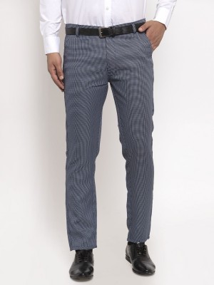 JAINISH Regular Fit Men Blue Trousers