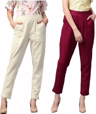 IRK Fashion Slim Fit Women Multicolor Trousers