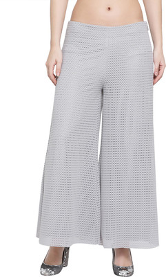 Office & you Regular Fit Women Grey Trousers