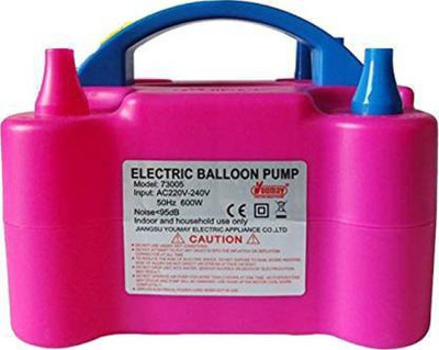 KitchExpo Super High Power Portable Air Blower Electric Balloon Inflator Pump Balloon Pump Balloon Pump(Pink)