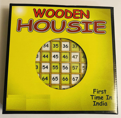 Jayaansh Traders Wooden Housie Party & Fun Board Game