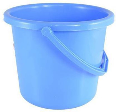 YASHODEEP PLASTIC UNBREAKABLE 10 L BUCKET 10 L Plastic Bucket(Blue)