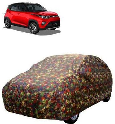 MotohunK Car Cover For Mahindra KUV100 (Without Mirror Pockets)(Multicolor)