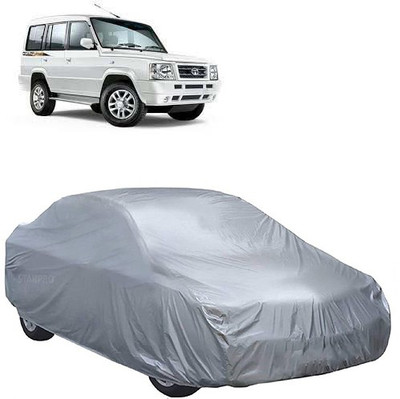 MotohunK Car Cover For Tata Sumo Gold (Without Mirror Pockets)(Silver)