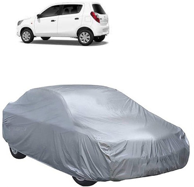 QualityBeast Car Cover For Maruti Suzuki Alto K10 (Without Mirror Pockets)(Silver)