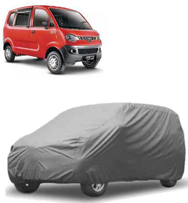 QualityBeast Car Cover For Mahindra Jeeto (Without Mirror Pockets)(Grey)
