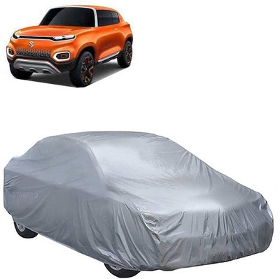 MotohunK Car Cover For Maruti Suzuki Future-S (Without Mirror Pockets)(Silver)