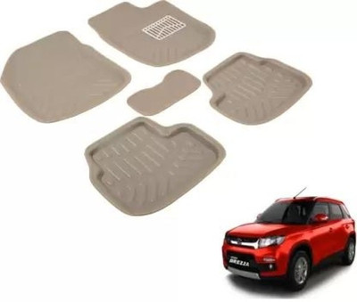 ARNEJA Polyutherine 3D Mat For  Maruti Suzuki Vitara Brezza(Beige)