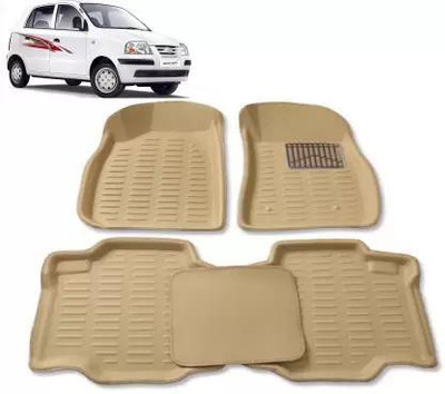 ARNEJA Polyutherine 3D Mat For  Hyundai Santro(Beige)