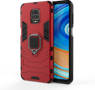 BOZTI Back Cover for Poco M2 Pro, Mi Redmi Note 9 Pro Max, Mi Redmi Note 9 Pro(Red, Rugged Armor, Pack of: 1)