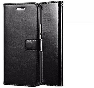 MG Star Flip Cover for Vivo S1 PU Leather Vintage Case with Card Holder and Magnetic Stand(Black, Shock Proof, Pack of: 1)