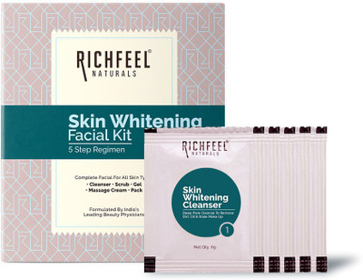 31% OFF on RICHFEEL Skin Whitening Facial Kit 5*6 Gms(5 x 6 g) 31% OFF on RICHFEEL Skin Whitening Facial Kit 5*6 Gms(5 x 6 g)