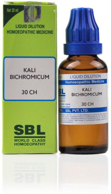 SBL Kali Bichromicum 30CH Liquid(4 x 30 ml)