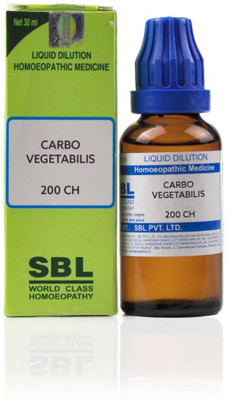 SBL Carbo Vegetabilis 200CH Liquid(2 x 30 ml)
