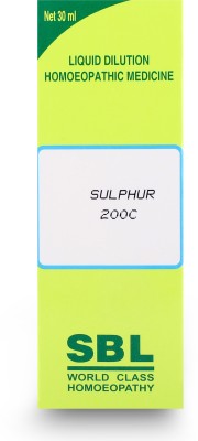 SBL Sulphur 200C Liquid(4 x 30 ml)