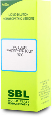 SBL Acidum Phosphoricum 30C Liquid(3 x 30 ml)