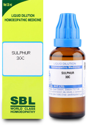 SBL Sulphur 30C Liquid(2 x 30 ml)