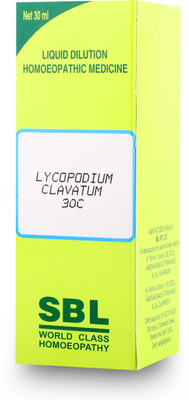 SBL Lycopodium Clavatum 30C Liquid(30 ml)