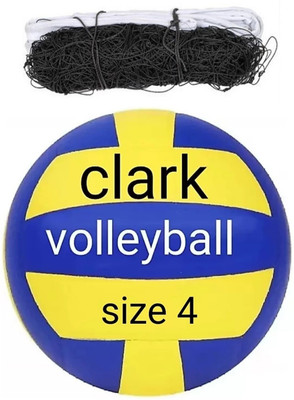 clark 7556 classic volleyball with nylon net Volleyball Kit