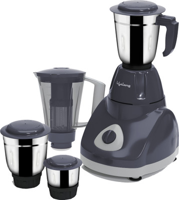 Lifelong Power VX MG750 750 Mixer Grinder(Grey, 4 Jars)