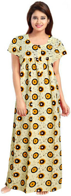 AAKARSHANA CREATION Women Nighty(Multicolor)