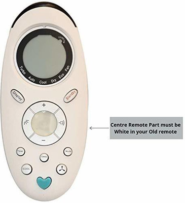 Haimac AC Remote No. 143A Compatible with Remote Control Cruise AC Remote Controller(White)