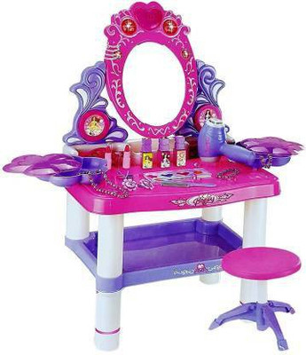 DIAN ENTERPRISE Dresser Set with Light and Music MEDIUM (PINK)