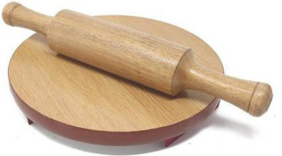 arba Wooden chakla belan Rolling Pin & Board Rolling Pin & Board(Pack of 1)