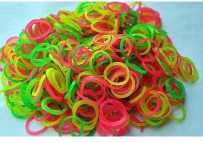 SHARMA BUSINESS Nylon Color Rubber Band Size 2 Inch For School Art and Craft Work Set of 50 Gram Rubber Band(Pack of 50)