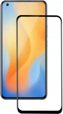 LIKEDESIGN Edge To Edge Tempered Glass for VIVO X50(Pack of 1)