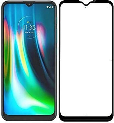 Bodoma Edge To Edge Tempered Glass for Motorola Moto G9(Pack of 1)