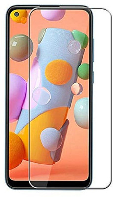 Express Buy Edge To Edge Tempered Glass for Samsung Galaxy A21s(Pack of 1)