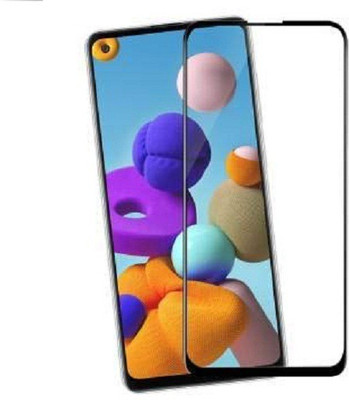 Express Buy Edge To Edge Tempered Glass for Samsung Galaxy A21s(Pack of 1)