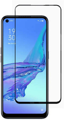XRENGTH Edge To Edge Tempered Glass for Oppo A53(Pack of 1)